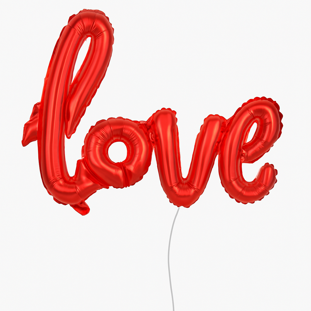 Globo con Helio "Love"