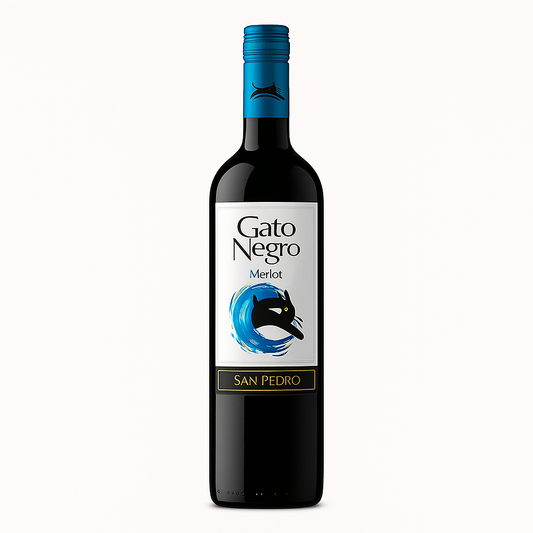 Vino Gato Negro Merlot x 750ml